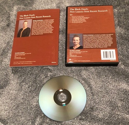 Great Courses - The Black Death New Lessons from Recent Research DVD & Guidebook - Foto 2 di 3