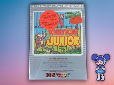 Donkey Kong Junior für ColecoVision (OVP/Folie etwas offen) -zum auswählen