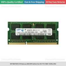 M471B5273DH0-CH9 Samsung 4GB DDR3 SoDimm Non ECC PC3-10600 1333Mhz 2Rx8