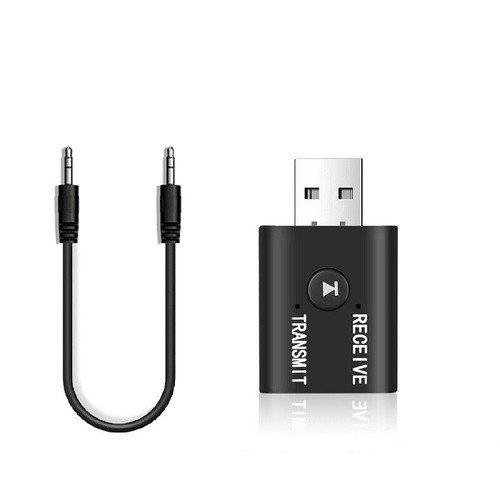 Bluetooth 5.0 2in1 Sender-Empfänger Auto Wireless Audio Adapter USB 3.5mm Aux - Bild 8 von 9