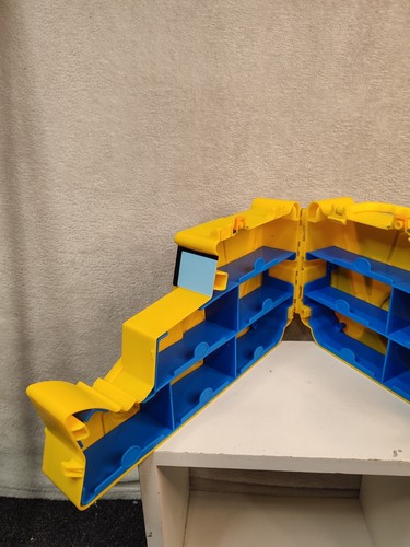 Learning Curve Bob Builder Scoop tragbare Tragetasche Planierraupe gelb 2006 schwindelig - Bild 10 von 15