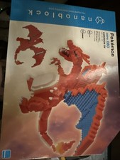 Nanoblock Pokémon Lizardon DX NBPM_080 860 Pcs New Sealed