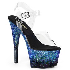 Pleaser 7" Heel 2" Pf Ankle Strap Sandals Adult Women Shoes Adore/708Ss