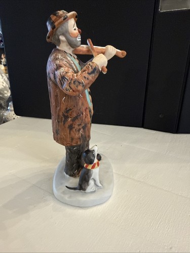 The Original Emmett Kelly Circus Collection~Playing Violin No Box LE-9598-15000 - Picture 5 of 7