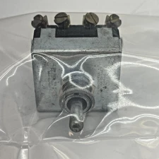 Carling Technologies DPDT Black Color Toggle Switch 8 Screw Terminal 250 VAC