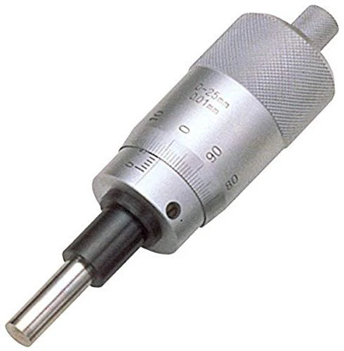 Mitutoyo 152-102 Micrometer Head  1mm/Rev.  0-25mm Range  0.01mm Graduation