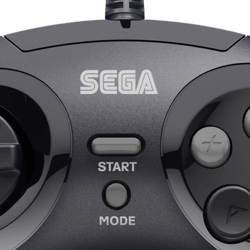 SEGA Genesis 8-button Arcade USB Pad Black Retro-Bit - Picture 7 of 7
