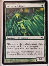 Nurturer Initiate - Shadowmoor - Magic the Gathering MTG Nice!