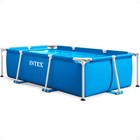Intex Rectangular-Frame Above Ground Baby Splash Swimming Pool (Open Box)