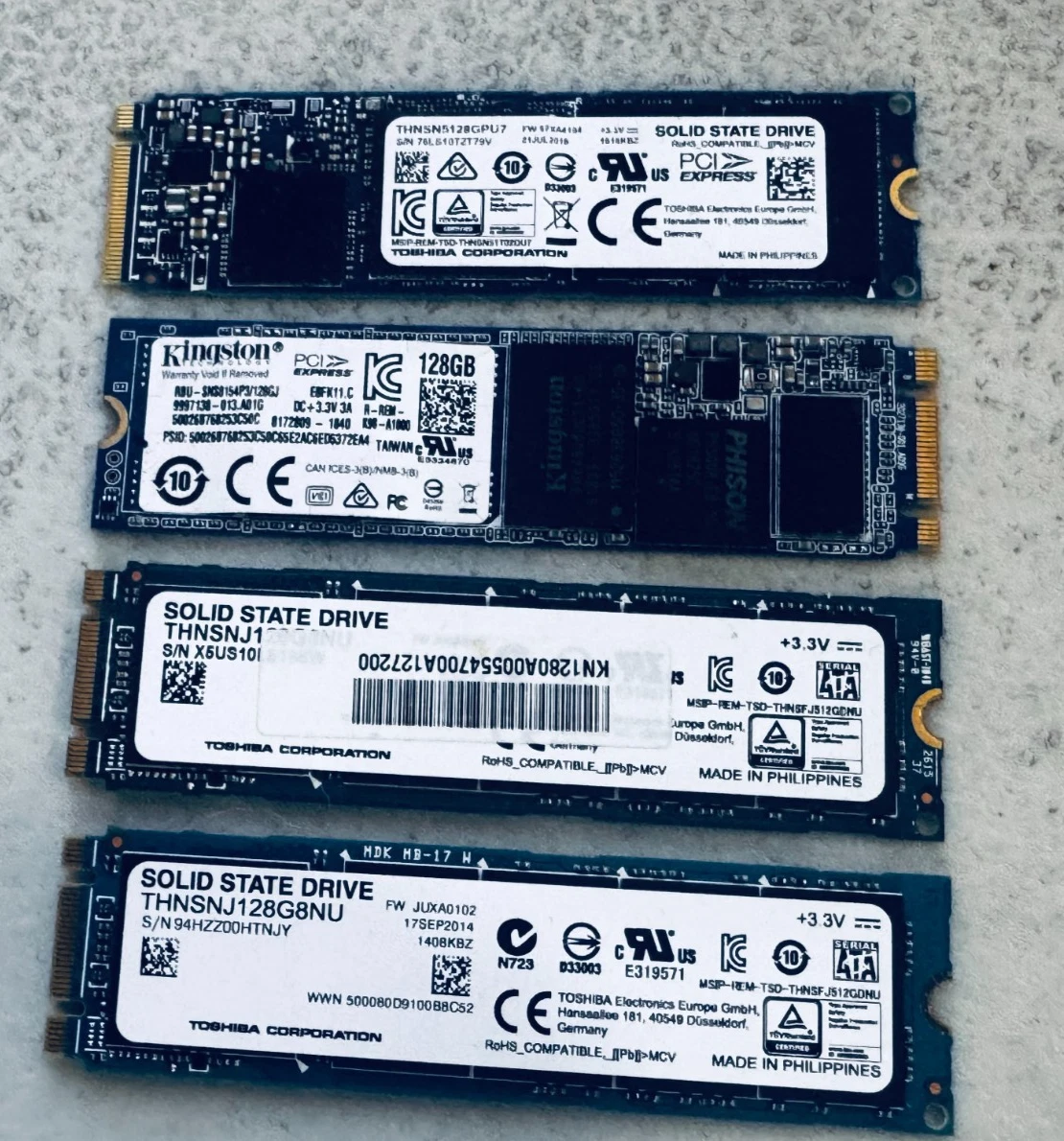 Kingston M.2 Interface 128 GB Solid State Drives for sale - eBay