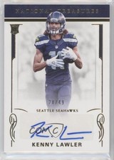 2016 National Treasures Rookie Signatures Gold 28/49 Kenny Lawler #166 Auto 6ks