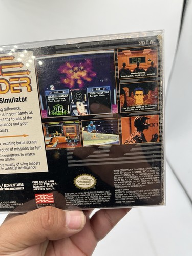 Wing Commander SNES Super Nintendo Entertainment System 1992, CIB - Picture 21 of 21