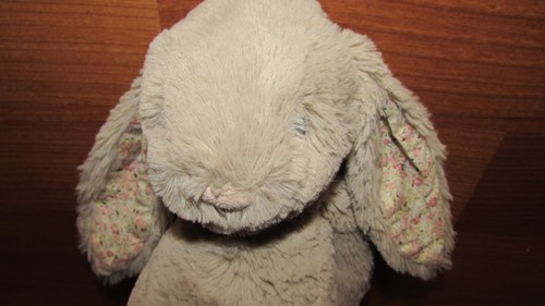 Jellycat London Blossom Bea Beige Bunny Rabbit size Medium 12 inch - Picture 4 of 9