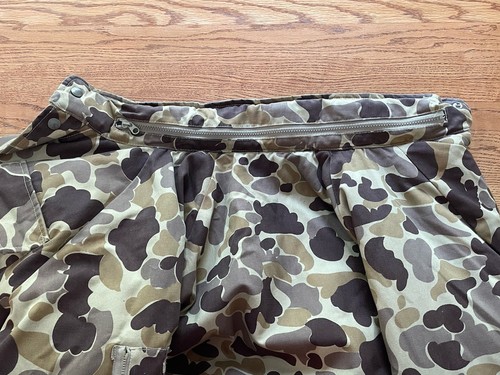 Vintage Gander Mountain Camo Coat Jacket Size Large Insulated Hooded Hunting - Picture 7 of 7