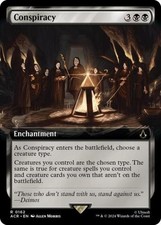 Conspiracy (Extended Art) -Foil Light Play MTG