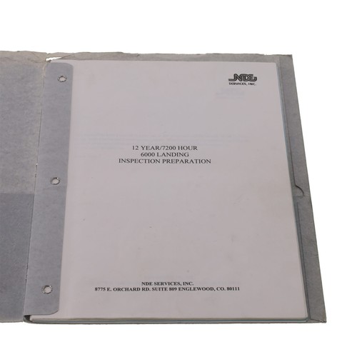 ECM Learjet serie 20/30 12 años/7200 horas/6000 LDG manual de preparación de inspección - color - Imagen 2 de 4