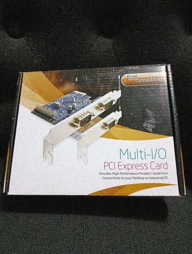 NEW Vapour Add-On Serial Port Card Model IO-PCI Express Card 2 Serial Ports |