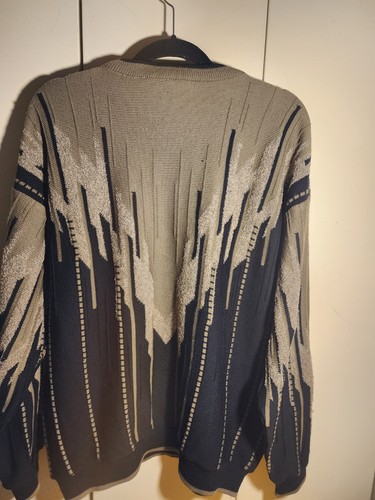 TUNDRA Canada Gr. M mercerisierte strukturierte Baumwolle Strickpullover - Bild 2 von 5