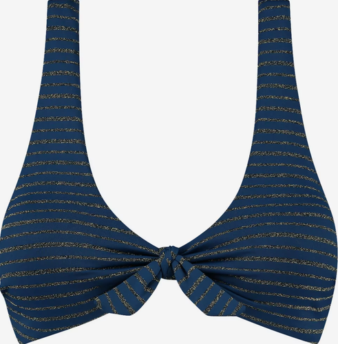 Shiwi Damen Bikinitop Schwimmshirt Dunkelblau/Gold DE40 UK12 - Bild 1 von 3