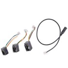 2 set 4P4C RJ9 Cable,3.5mm Smartphone Headset to RJ9 Adapter Cable,Adapter9800