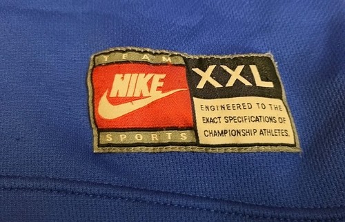 Vintage 90s Nike Kentucky Wildcats Basketball  Jersey Shooting Shirt XXL - Picture 3 of 12