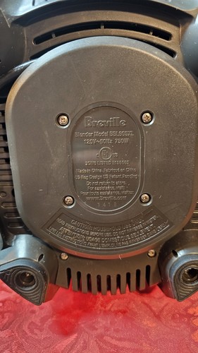 Frullatore Breville modello BBL605XL 750w argento solo base motore - Foto 4 di 7