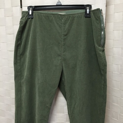 We The Free Pantalón Vaquero Pana Verde Oliva Talla 31 - Imagen 3 de 10