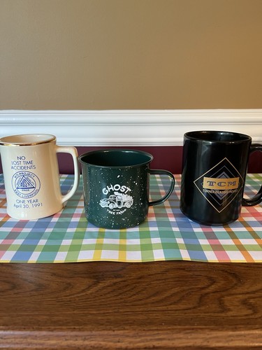 Kaffeetassen 3 Stück. WTI, TCM, Ghost