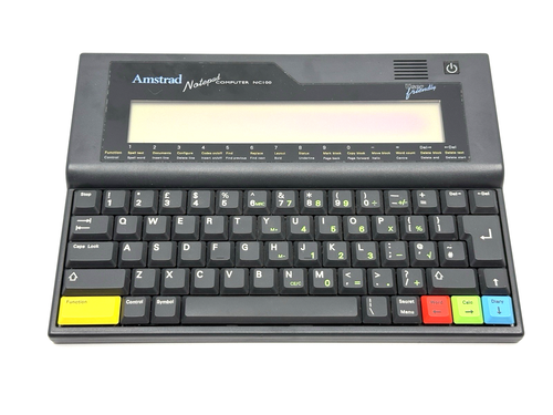 Amstrad Notepad Computer NC100 with Original Case and Manual - Fully Working - Afbeelding 4 van 19