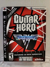 Guitar Hero: Van Halen Sony PlayStation 3 PS3 Promo Not For Resale Sleeve 2009