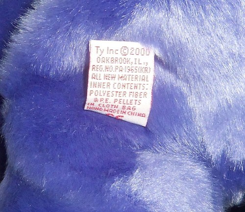 TY 14" Beanie Bear Buddies Employee Bear 2000 & Herald 2003 in plastic case - Picture 4 of 11