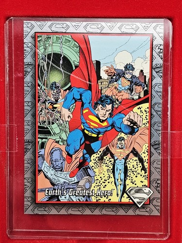 Return Of Superman Trading Cards Limited Edition 35,000 Skybox New Open Box 1993 - Picture 3 of 9