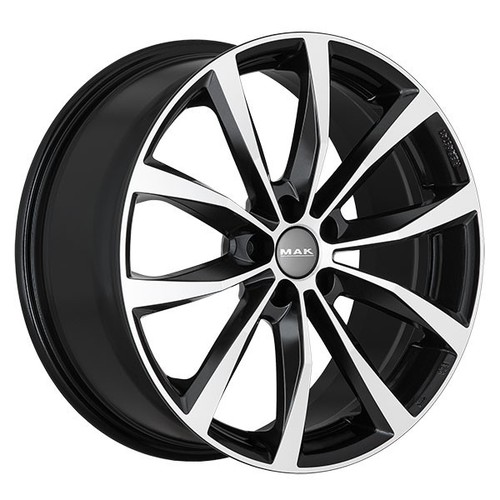 LLANTAS MAK WOLF PARA OPEL COMBO M1 7.5X17 5X110 BLACK MIRROR HT9 - Imagen 2 de 6