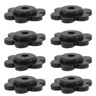  25 PCS Fahnenstangen -Halterstopper Rasen Unterschreiben Inhaber