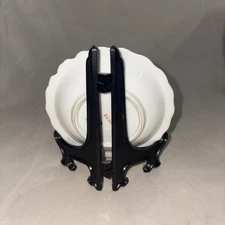 4 1/2 In Plate And Saucer Stand For Display Black Plastic