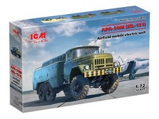 ICM 72815 - APA-50М(ZiL-131), Airfield Mobile Electric Unit - Scale 1:72