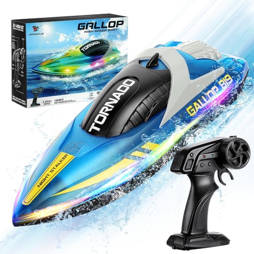 2.4GHz RC Speed Boat Remote Control High Speed Boat Waterproof Mini RC Boat Gift - Picture 15 of 15
