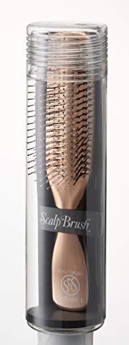 S Heart S S Scalp Brush World Model Long Pink Gold Hairbrush 1 piece - Picture 6 of 7