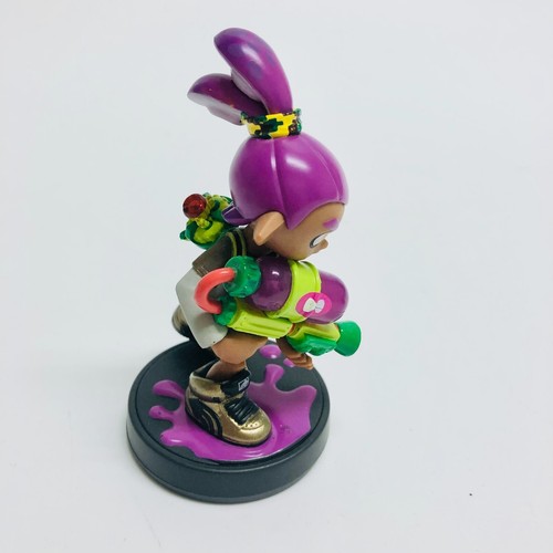 Amiibo Alt Color Splatoon Inkling Green Girl Orange Squid Purple Boy Nintendo - Picture 9 of 14
