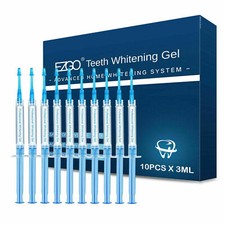 EZGO Teeth Whitening Gel Pen Refill Pack 10PC Non-Sensitive Whitening Pen