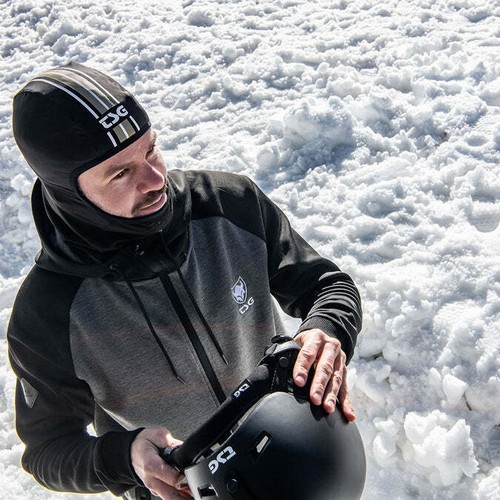 TSG Storm Mask Enshroud - Ski/Snowboard Face & Neck Protection, Black-Tin - Picture 10 of 10