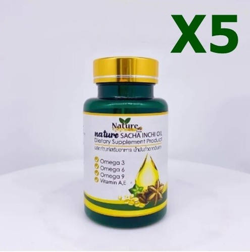 Inca Peanut Oil Premium Omega 3 6 9 Organic 100% Pure Natural Cold Pressed 60Cap - Picture 17 of 17