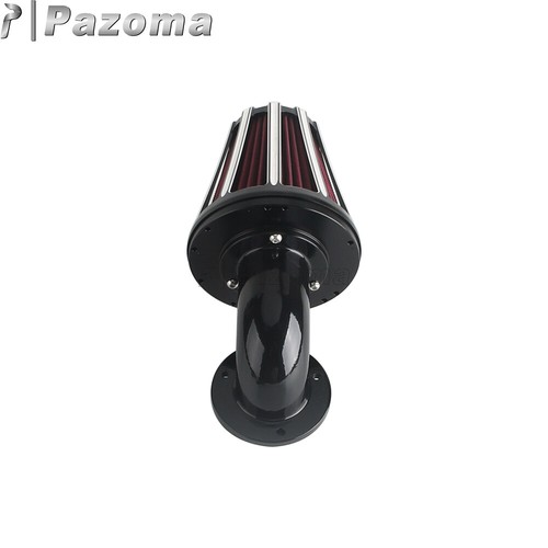 Kit de admisión de filtro de sistema de aire negro para Harley Touring 17-23 Road Glide - Imagen 7 de 11