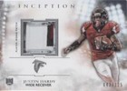 2015 Topps Inception Justin Hardy #RP-JHA