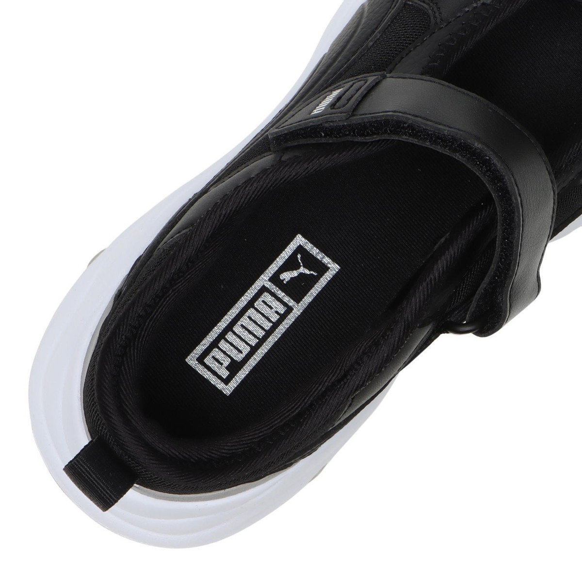 BILLY'S Puma Pulsar Wedge Sandal Puma Black 401245-01 BILLY'S Puma Pulsar Wedge Sandal Puma Black 401245-01