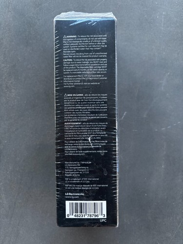 LG Water Filter LT100P/PC/PCS ADQ747935 NEW - Picture 3 of 6