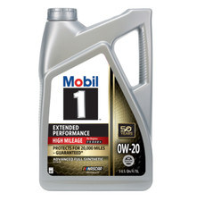 Extended Performance High Mileage Full Synthetic Motor Oil 0W-20, 5 Quart 22.38 per gallon