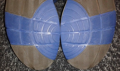 Zapatos informales Roper para hombre Chukka de corte bajo gris azul talla 12 nuevos con etiquetas - Imagen 9 de 14