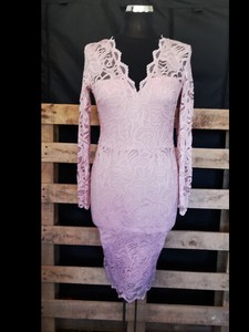 DAMEN KLEID H&M Gr. 9 - ROSA SPITZE LANGARM SUPER ZUSTAND eBay DAMEN KLEID H&M Gr. 9 - ROSA SPITZE LANGARM SUPER ZUSTAND eBay