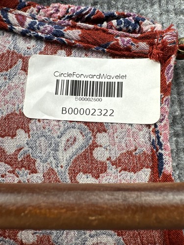 Abito Knox Rose Donna XXL Plus Rosso Floreale Boho Cottage Country Prairie A Più Livello - Foto 8 di 8